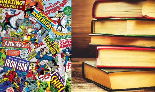 Image: Что лучше читать: комиксы или книги?